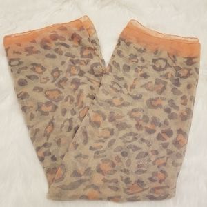 Leopard scarf